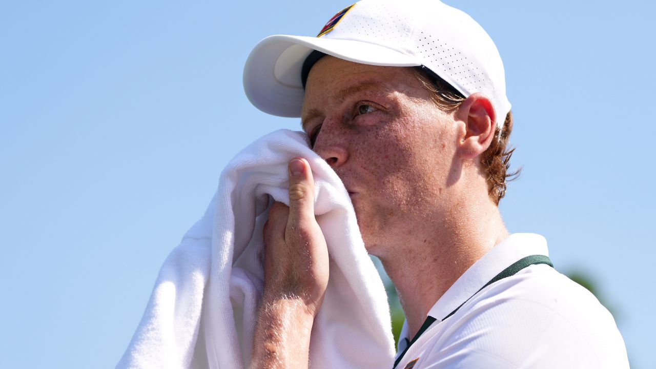 No sweat: Sinner optimistic after exhibition match in London heatwave