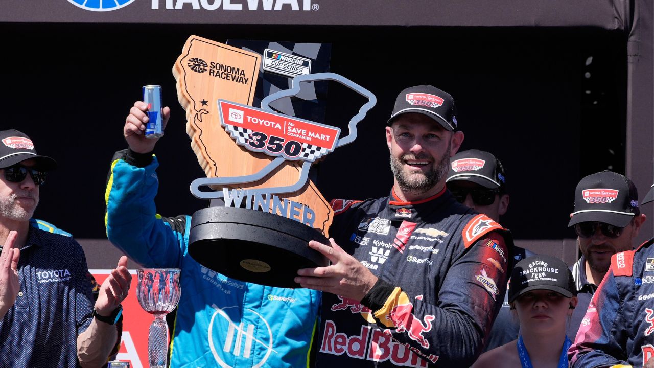 Shane van Gisbergen leads NASCAR with Sonoma victory