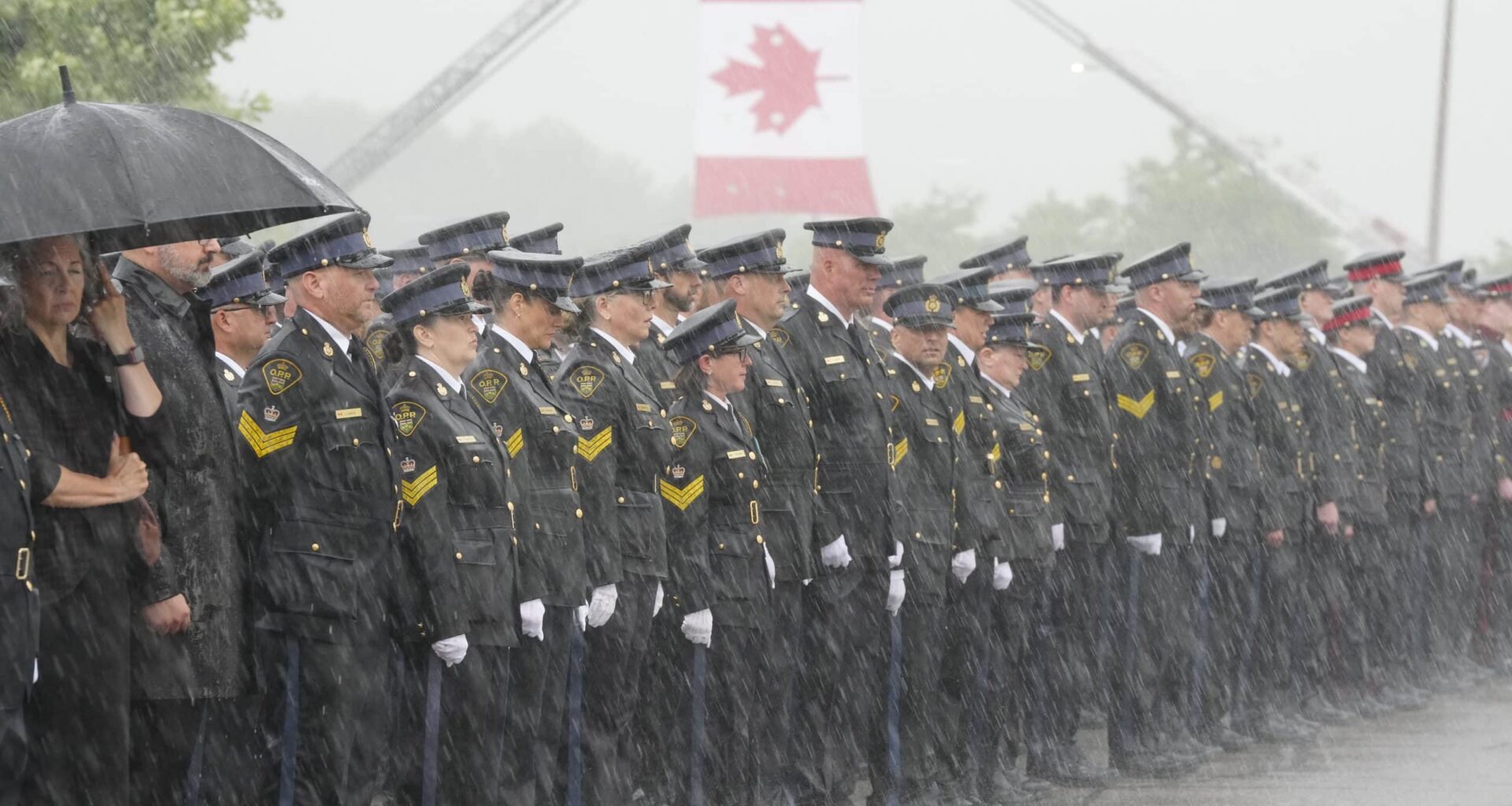 Killed OPP officer from Brampton was 'too young to leave us,' father tells funeral