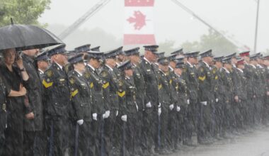 Killed OPP officer from Brampton was 'too young to leave us,' father tells funeral