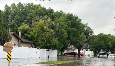 Regina experiences localized flooding due to rainfall - CTV News