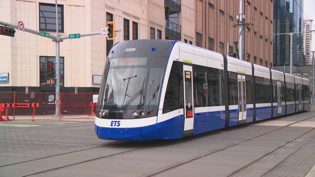 Click to play video: 'Edmontonians celebrate grand opening of the Valley Line LRT'