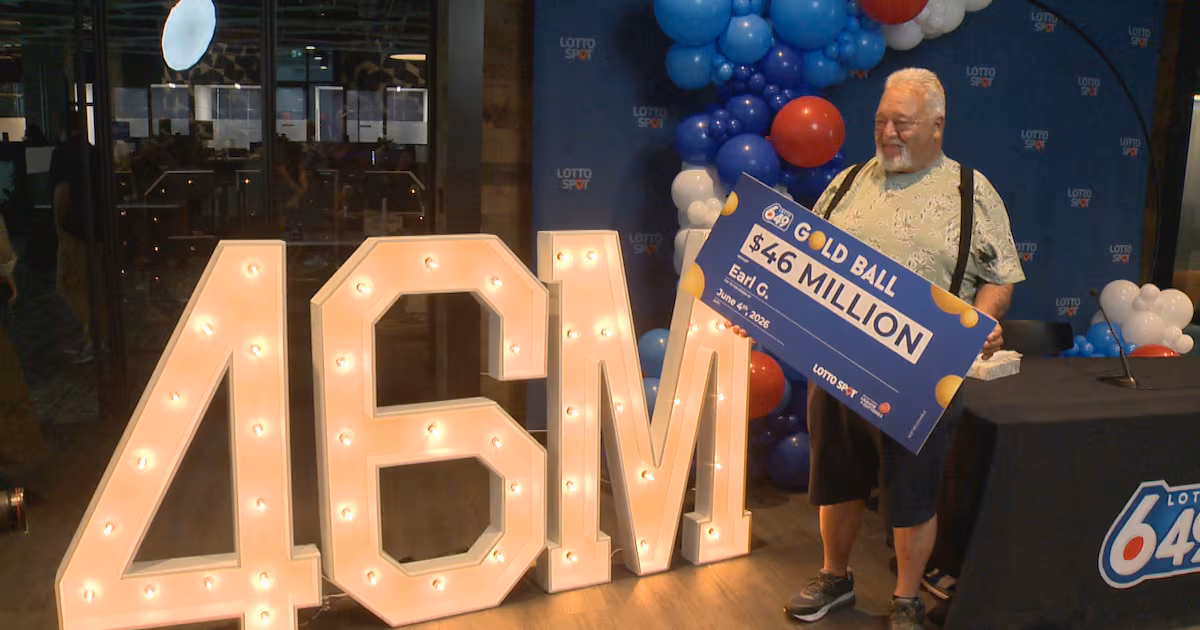 Manitoba man wins largest-ever Lotto 6/49 prize in province - CTV News