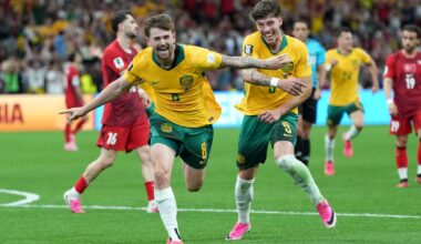Australia upends favoured Turkey 2-0 in Vancouver’s raucous World Cup opener