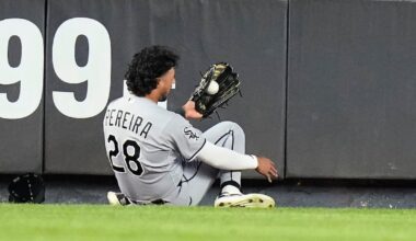 Chicago White Sox OF Everson Pereira placed on 7-day concussion injured list after crashing into fence