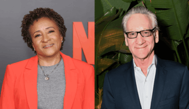 Wanda Sykes and Bill Maher