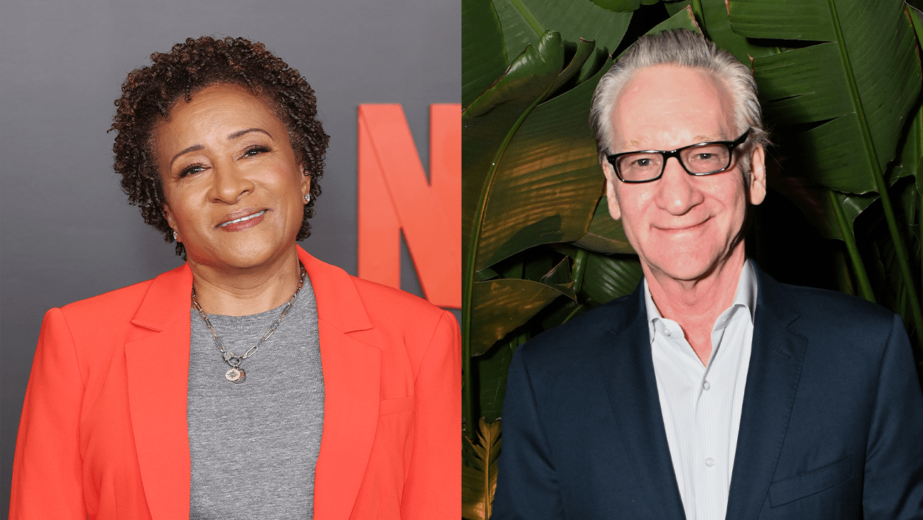 Wanda Sykes and Bill Maher