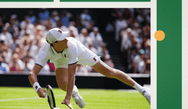 Wimbledon recap Day 1: Stars slip all over the grass as Jannik Sinner survives scare