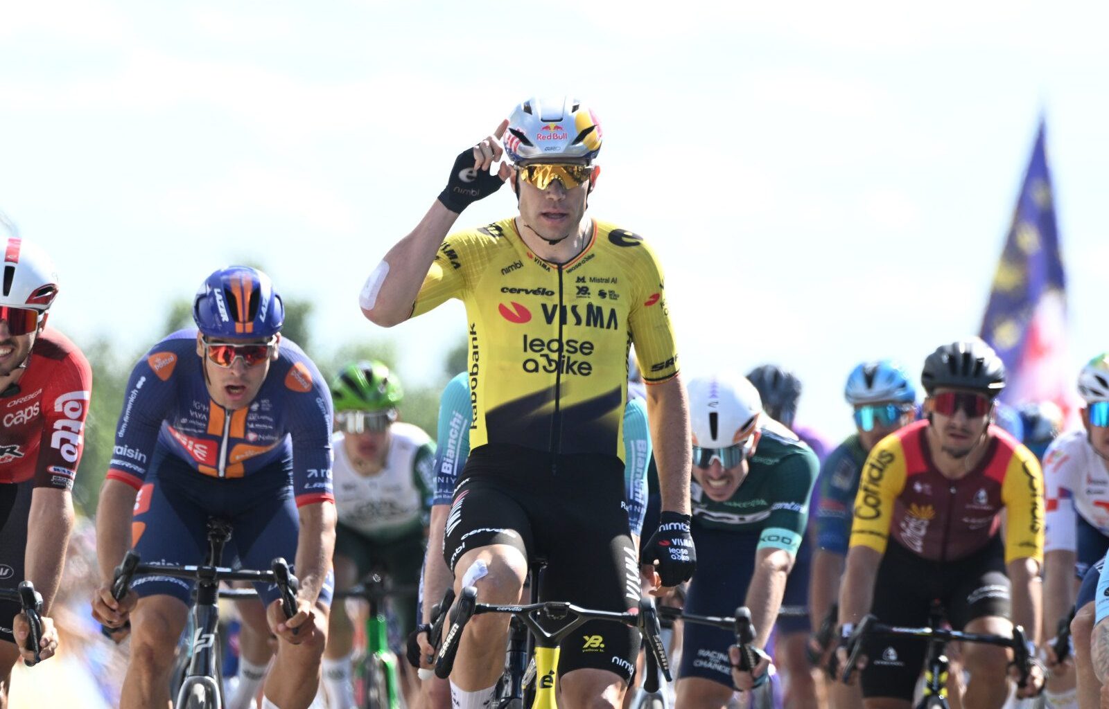 Wout van Aert wins sixth career Dauphiné stage