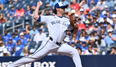 Toronto Blue Jays pitcher Shane Bieber takes blame after rocky debut: ‘I’m not happy with it’