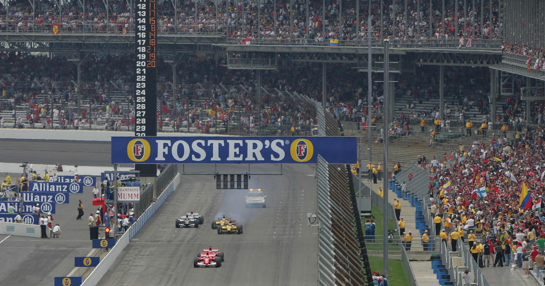 F1 suffers major embarrassment as tyre manufacturer causes chaos - On This Day