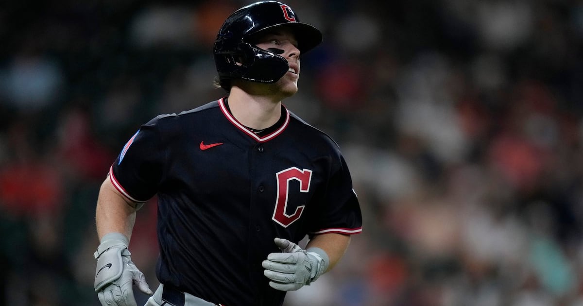 Rookie Travis Bazzana’s career night leads Cleveland Guardians to win over Houston Astros