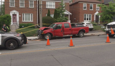 Toronto collision sends 3-year-old to hospital