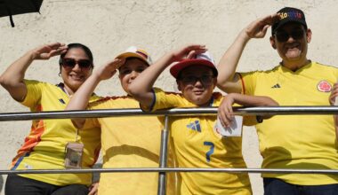 Colombia’s soccer jersey has become a symbol of political division