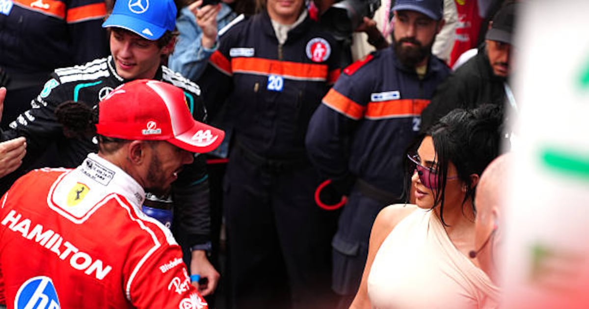 Lewis Hamilton praises 'supportive' Kim Kardashian after Monaco GP podium