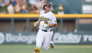 Walk this way: Athletics slugger Nick Kurtz happy to take free pass to help the team