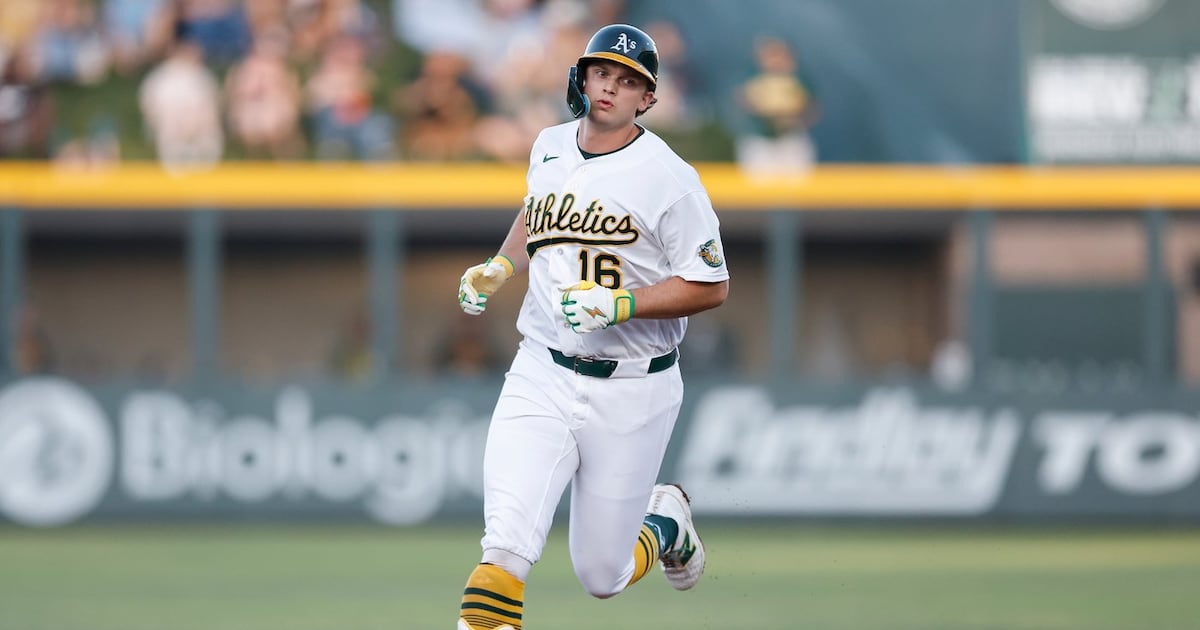 Walk this way: Athletics slugger Nick Kurtz happy to take free pass to help the team