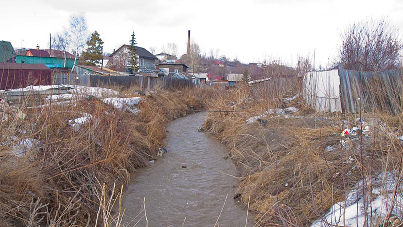 The Yeltsovka river in the Big Nakhalovka, Novosibirsk. Mikhail Koninin (CC BY 2.0)