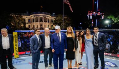 Trump celebrates 80th birthday with an Iran deal and UFC cage fights at the White House - CTV News