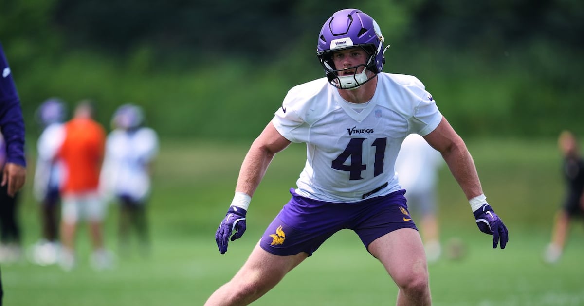 Minnesota Vikings eager to develop versatile rookie linebacker Jake Golday