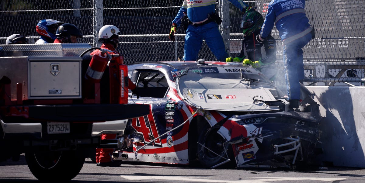 25-Car Crash Stops NASCAR O’Reilly Race at Naval Base Coronado