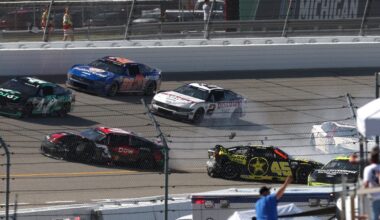 NASCAR Michigan Notebook: Michigan’s Rare Big Wrecks Shake Up NASCAR Standings