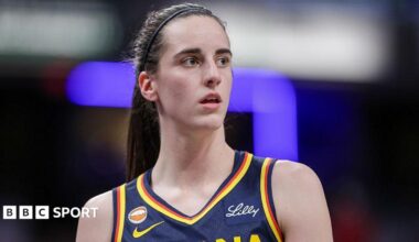 Caitlin Clark in action for the Indiana Fever