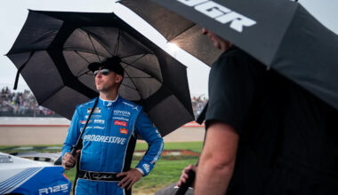 Why Denny Hamlin was penalized at start of NASCAR Nashville race