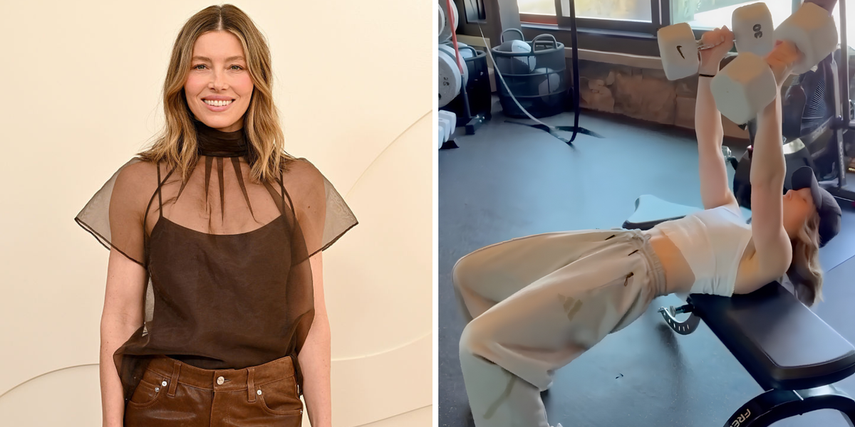 Jessica Biel's simple formula for building full-body strength at 44 – and 6 exercises behind her results
