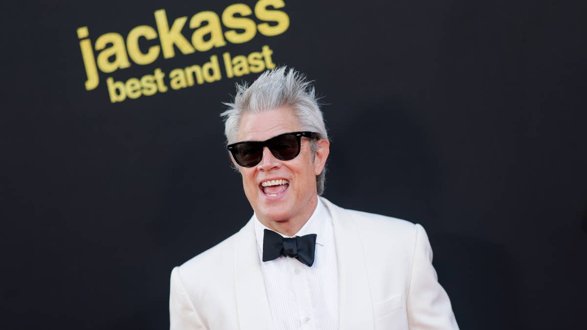 Johnny Knoxville Chokes Up During Emotional Reunion With Bam Margera's Parents