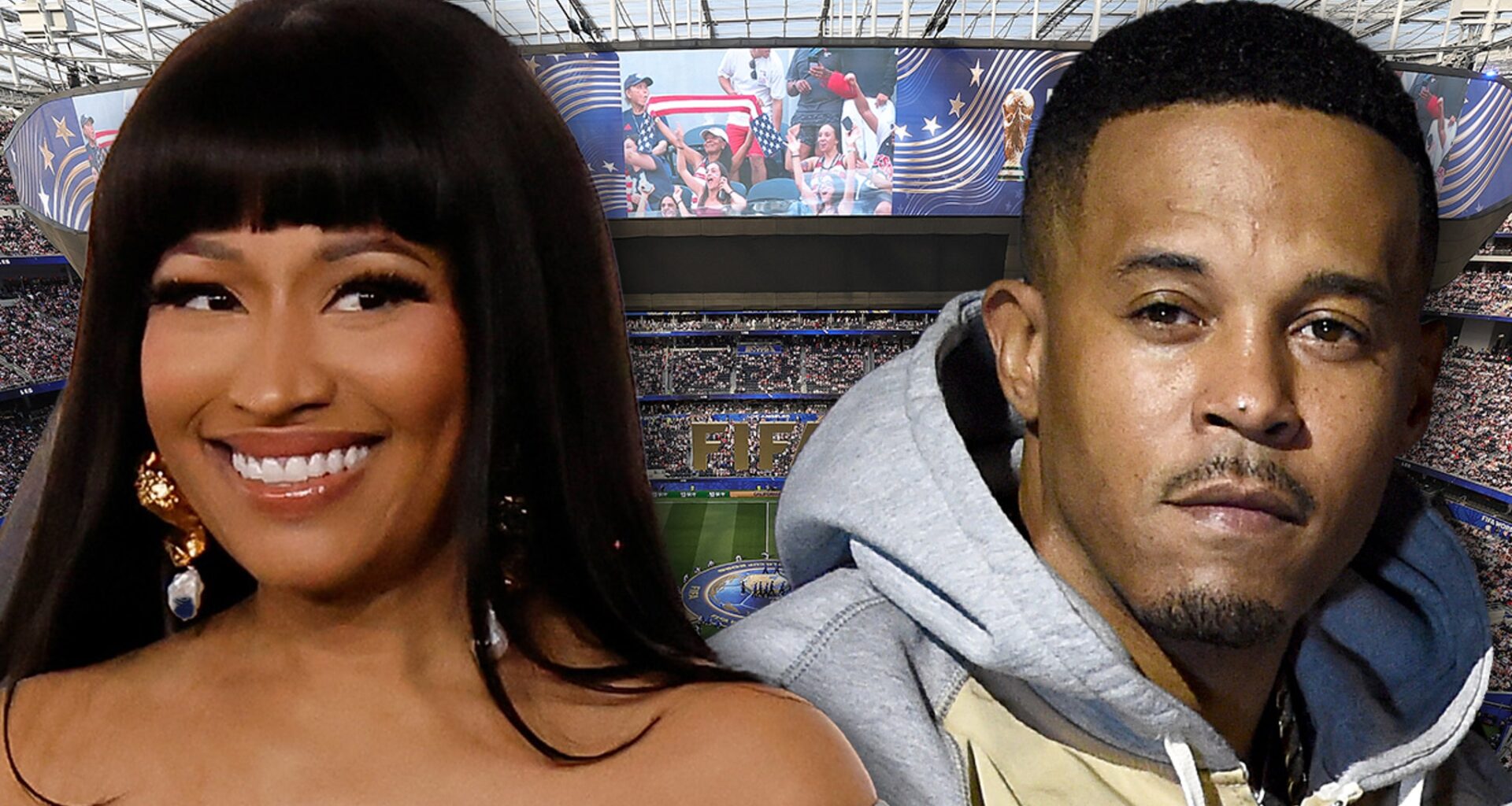 Nicki Minaj and Kenneth Petty Hang Out at FIFA World Cup Amid Rumored Split
