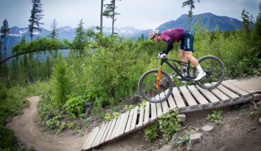 Peter Disera and Chloe Cross win opening stage of new Fernie Singletrack 3