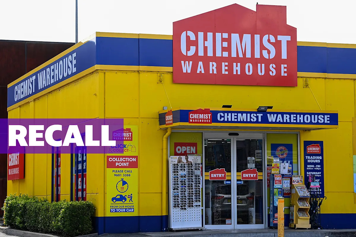 Product recall for Nature's Own supplements sold at Chemist Warehouse, Woolworths, Priceline: 'Glass fragments'