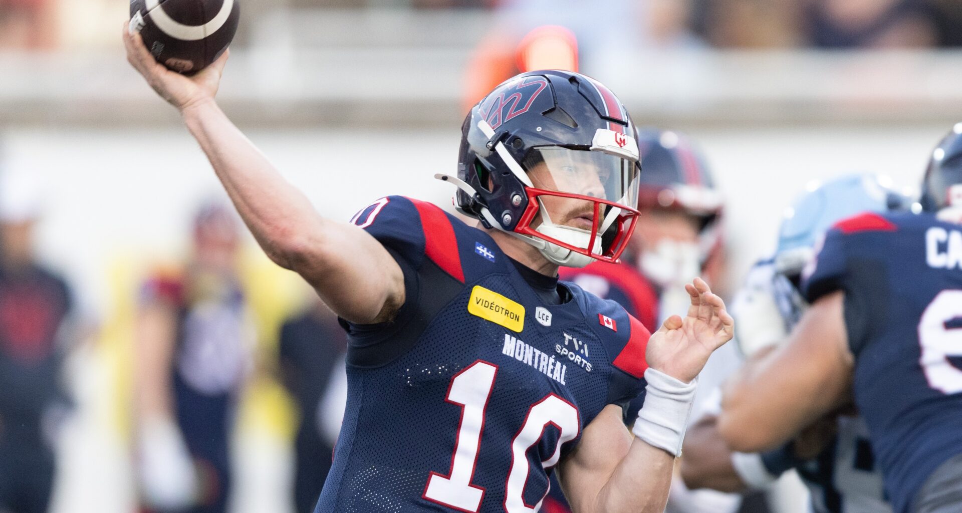Alouettes quarterback Davis Alexander has passed for a CFL-leading 777 yards and four touchdowns this season.