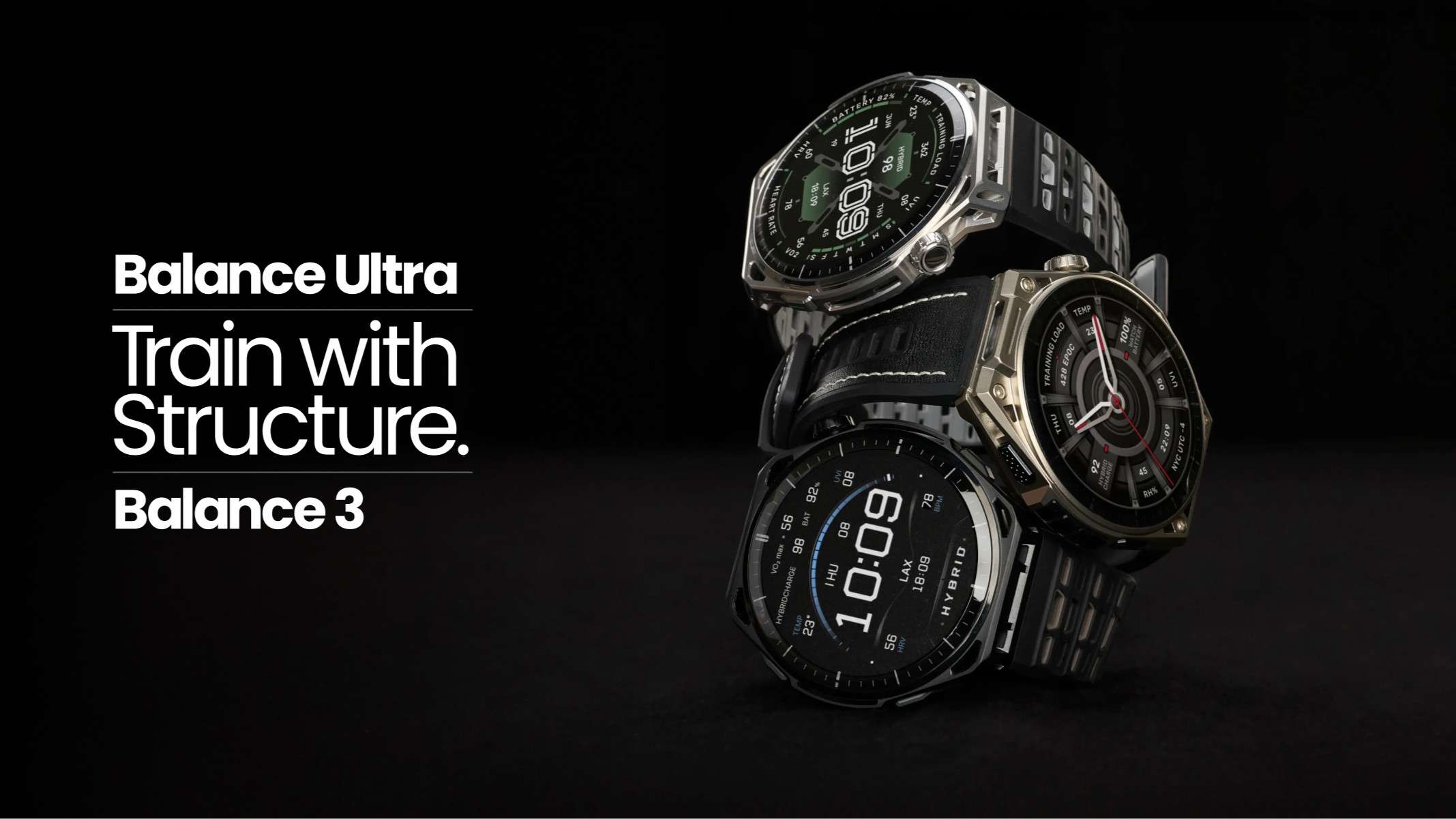 amazfit balance 3 ultra hero amazfit balance 3 and balance ultra side by side