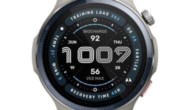 Amazfit smartwatch update adds advanced running metrics and offline navigation