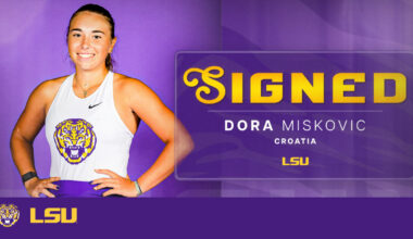 Women’s Tennis Inks Croatian Talent Dora Miskovic – LSU