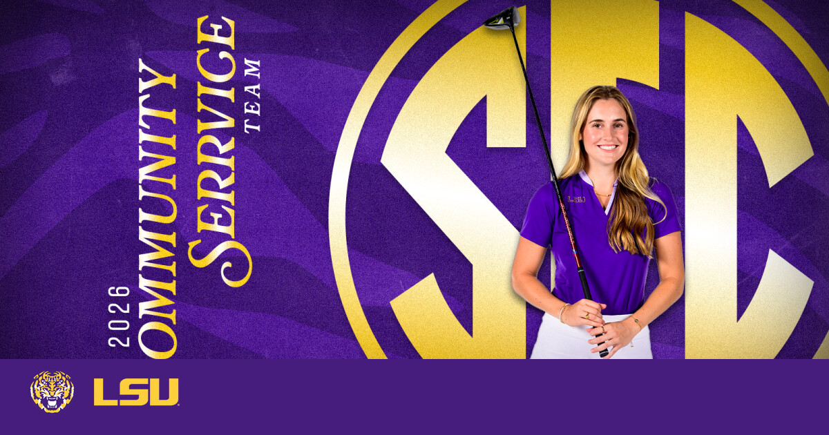 Taylor Riley Represents LSU On SEC Community Service Team For Women’s Golf – LSU
