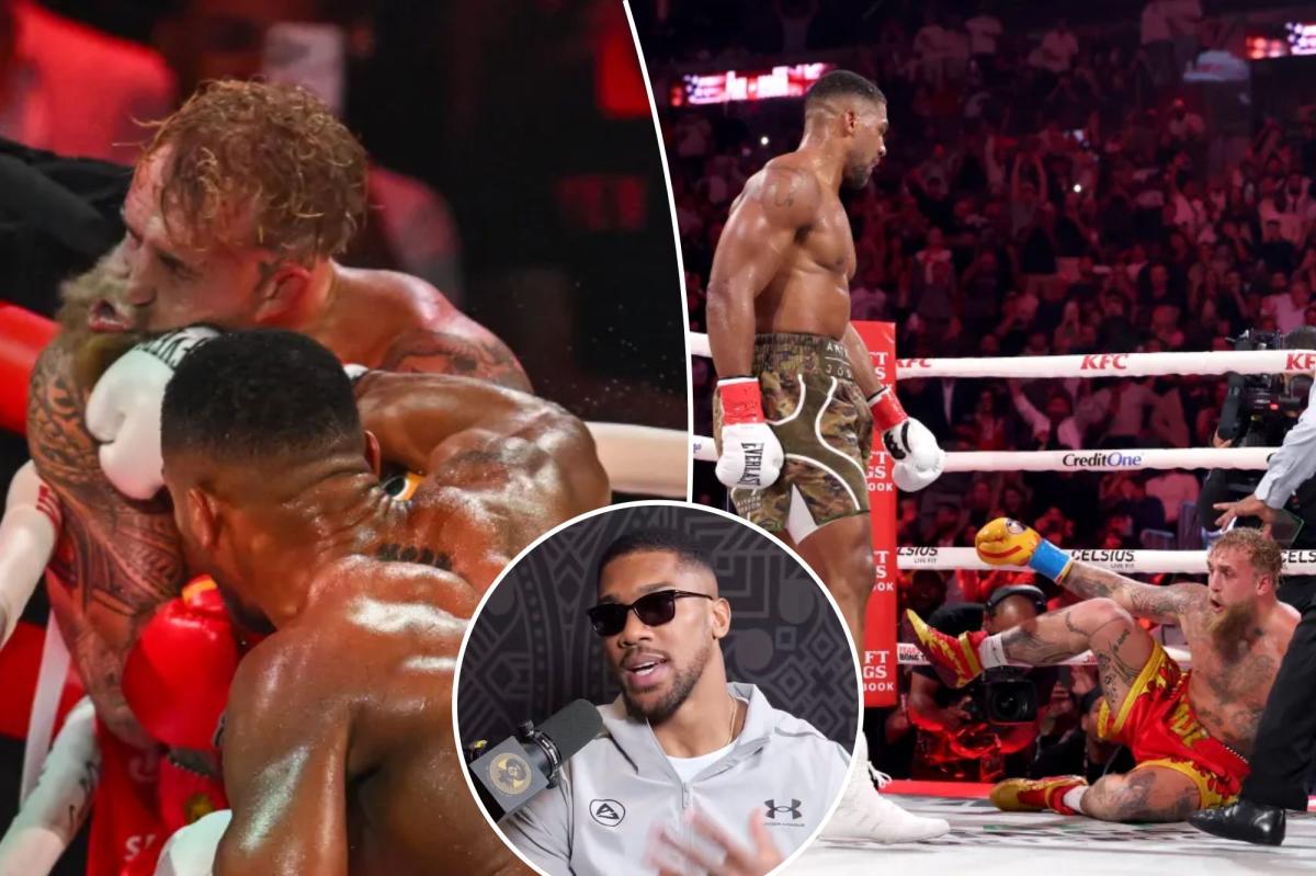 Anthony Joshua was given a 'strict message' to get Jake Paul out of boxing