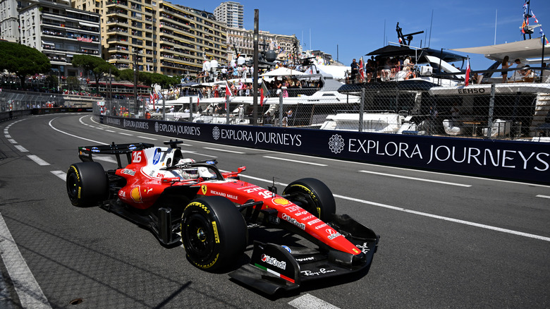 Charles Leclerc of Monaco driving the (16) Scuderia Ferrari SF-26 on track during the F1 Grand Prix of Monaco at Circuit de Monaco on June 07, 2026 in Monte-Carlo, Monaco.