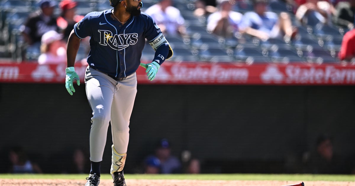 Caminero hits tiebreaking homer in 8th and Rays avoid sweep with 8-3 victory over Angels