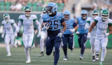 Argonauts upset reigning Grey Cup champion Roughriders