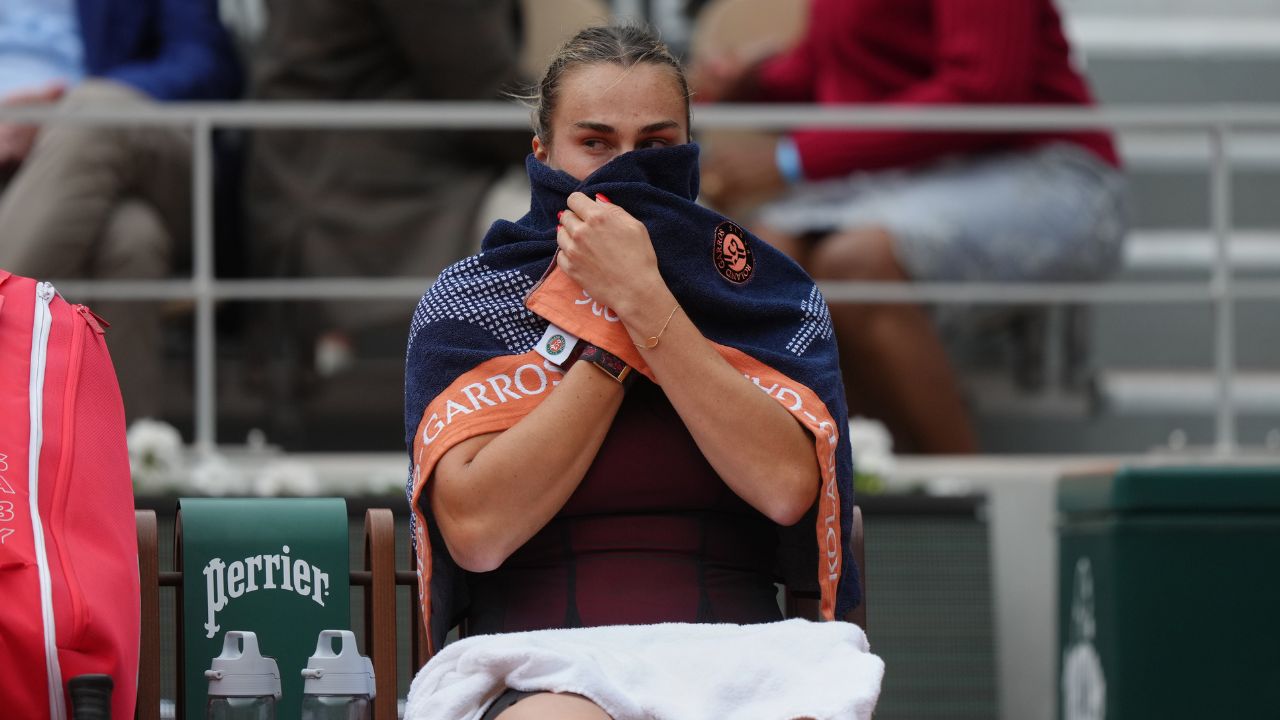 Top-seeded Sabalenka loses in French Open quarterfinals