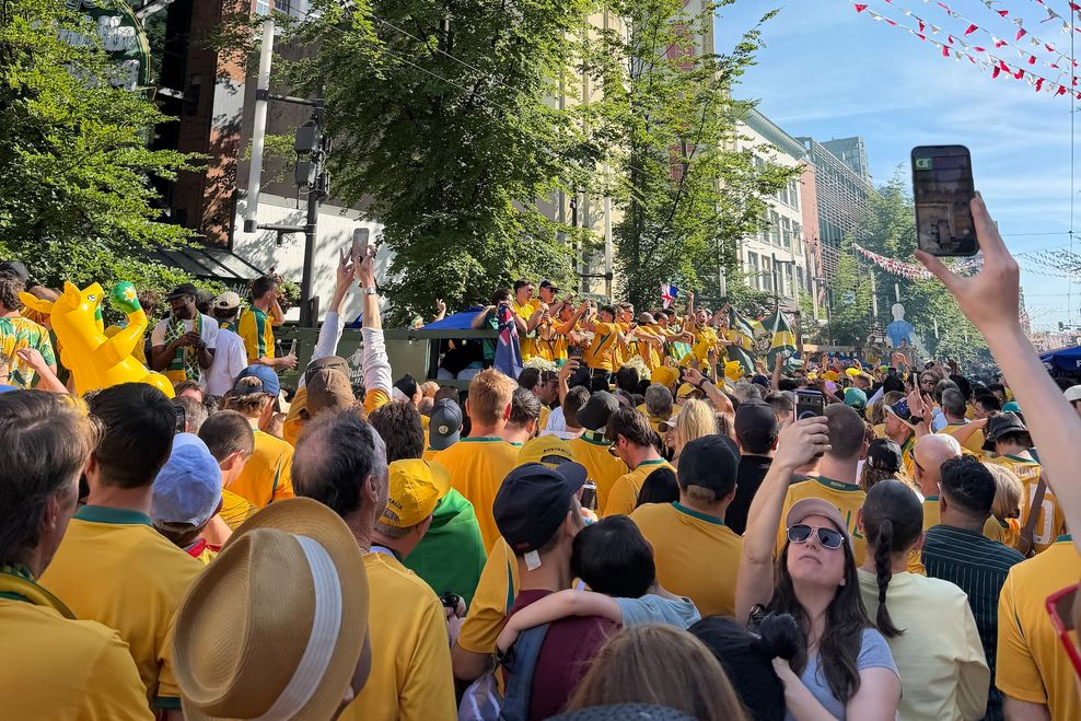 australia fans vancouver fifa world cup