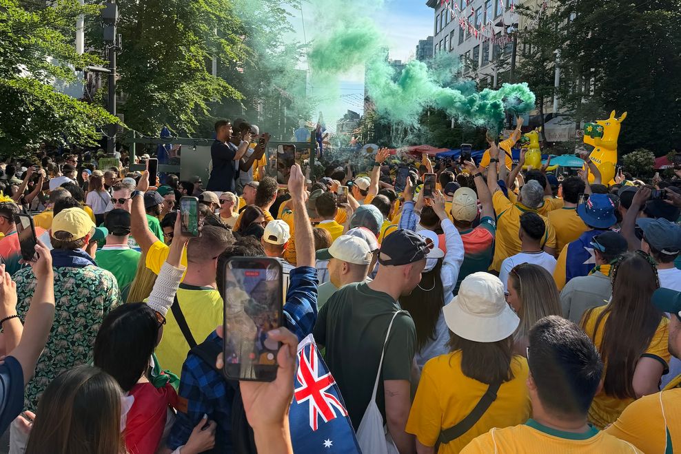 australia fans vancouver fifa world cup
