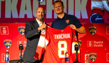 Tkachuk ready for 'next chapter' with Panthers after trade from Senators