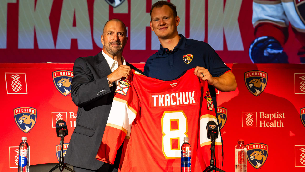 Tkachuk ready for 'next chapter' with Panthers after trade from Senators