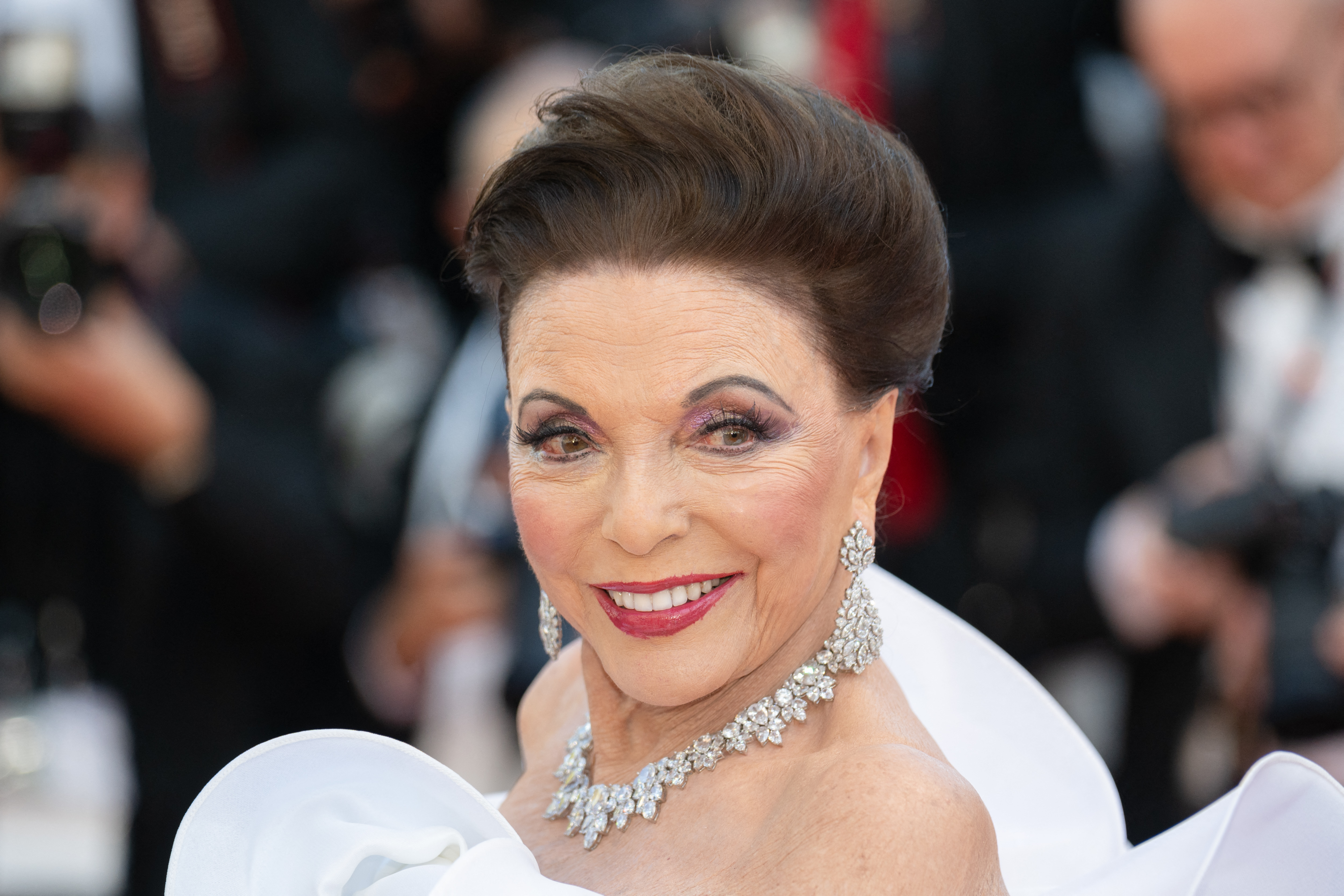 Dame Joan Collins at Cannes