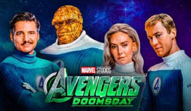Avengers Doomsday logo, Fantastic Four members in the MCU
