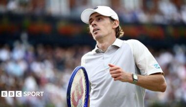 Queen's Tennis LIVE: Alex de Minaur vs Brandon Nakashima - watch BBC coverage, live scores, results & order of play